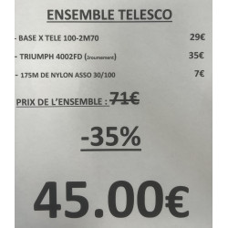 ENSEMBLE TELESCO - BASE X...